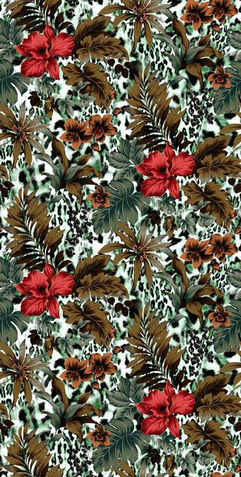 548025-时尚豹纹 花卉 服装 家纺 华亿平台