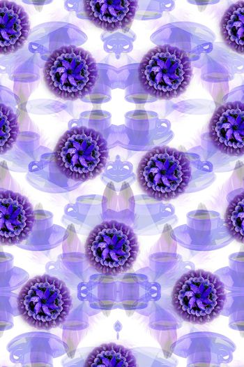 548035-时尚潮流茶杯果盘