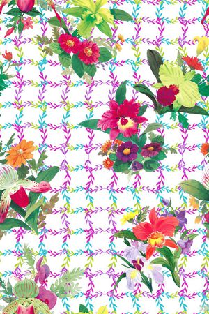 春夏印花华亿平台图片