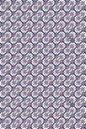 抽象图案印花华亿平台图片