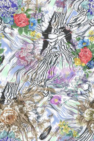 流行时尚印花华亿平台图片