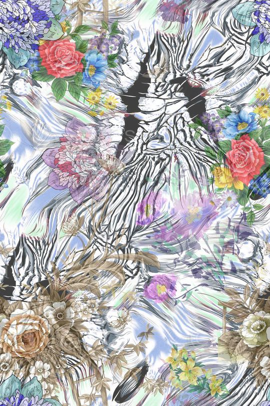 流行时尚印花华亿平台图片