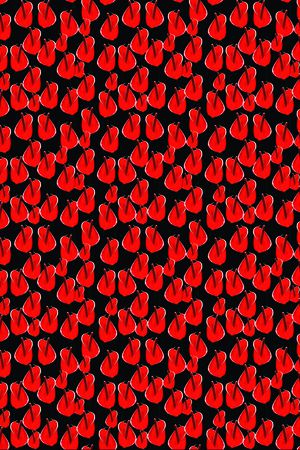 小碎花印花华亿平台图片