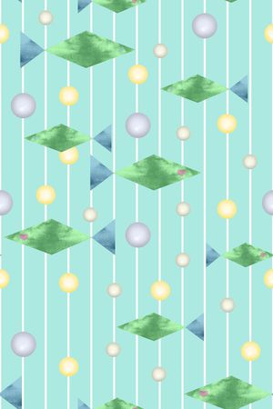 几何印花华亿平台图片