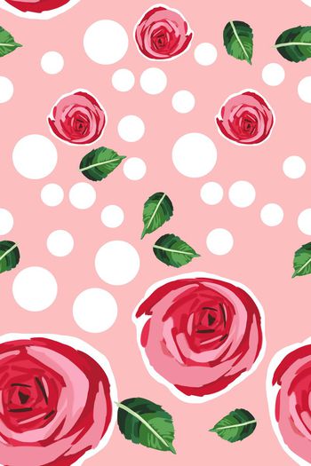548429-波点玫瑰
