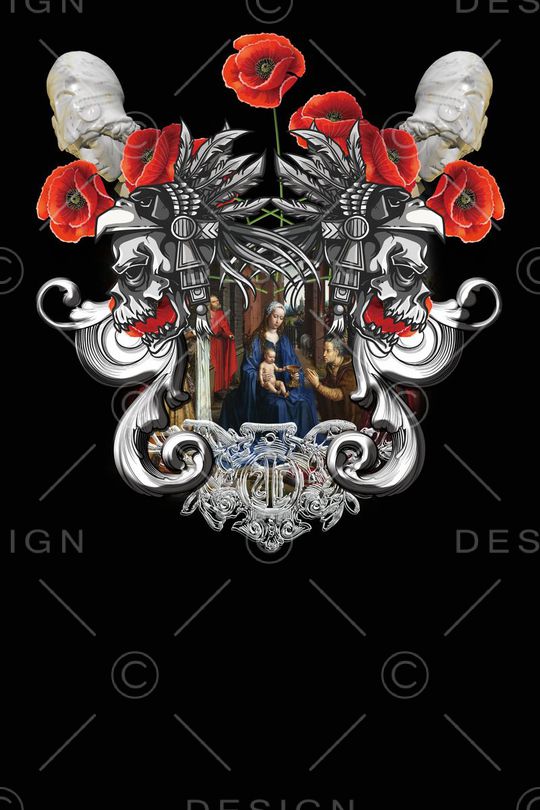 t恤华亿平台印花华亿平台图片