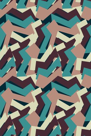 抽象印花华亿平台图片