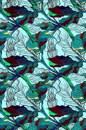 植物印花华亿平台图片