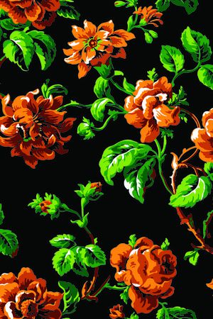 花 叶 花卉 创意华亿平台 大牌华亿平台 经典华亿平台印花华亿平台图片