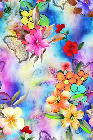 阿拉伯印花华亿平台图片