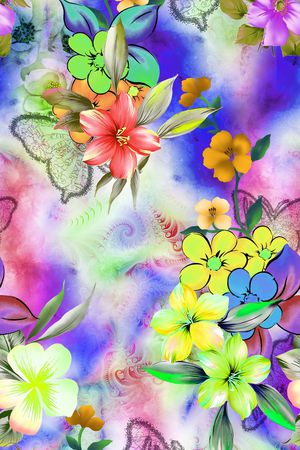 阿拉伯印花华亿平台图片