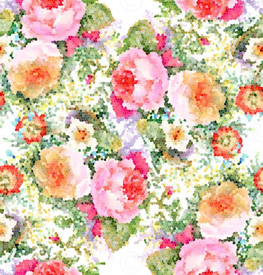 植物印花华亿平台图片