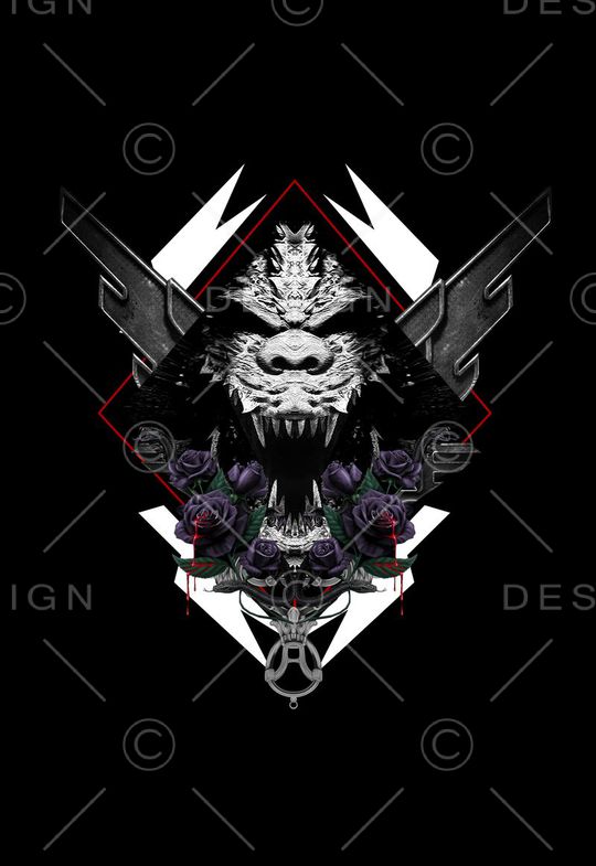 潮流时尚印花华亿平台图片