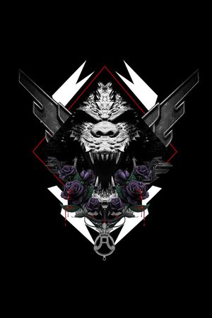 潮流时尚印花华亿平台图片