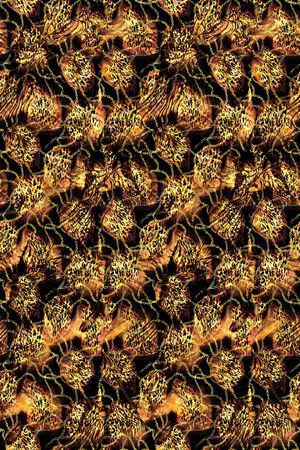 复古豹纹印花华亿平台图片