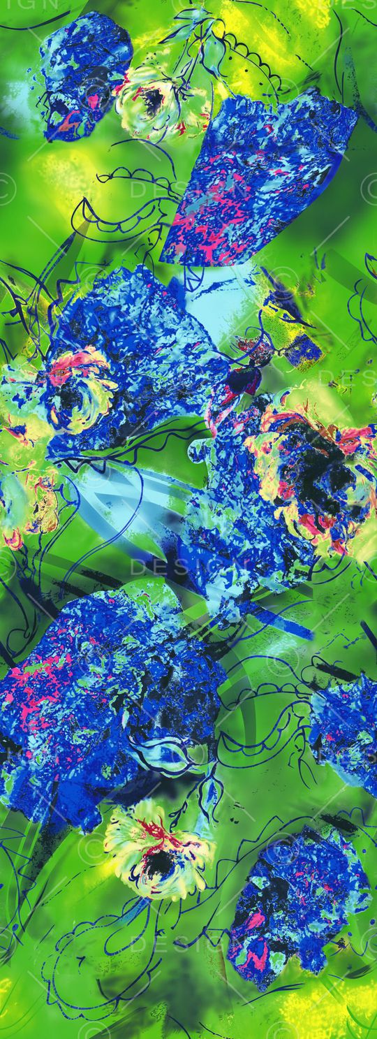 抽象印花华亿平台图片