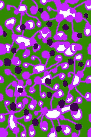 手绘涂鸦图案印花华亿平台图片