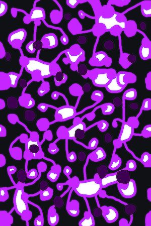 手绘涂鸦图案印花华亿平台图片