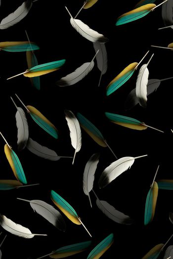 548690-复古 羽毛组合 服装华亿平台-3