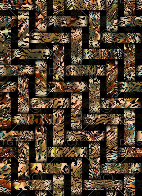 豹纹印花华亿平台图片