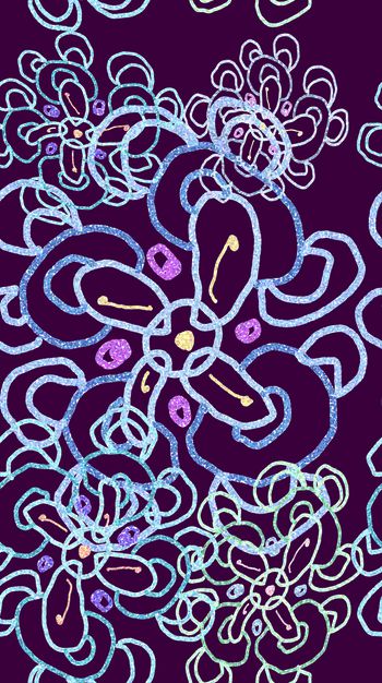 548731-手绘意向花叶系列