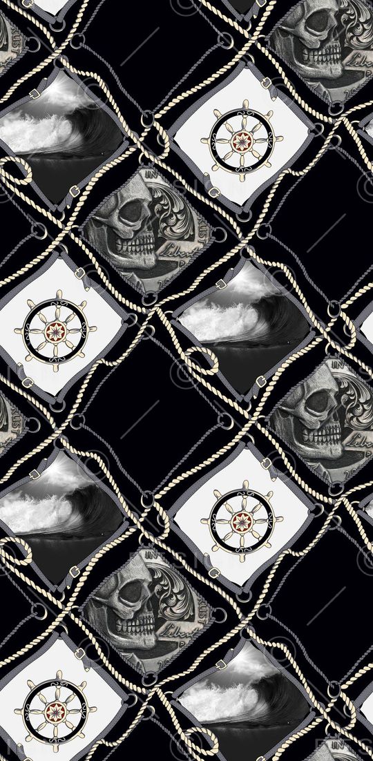 复古男装图案印花华亿平台图片