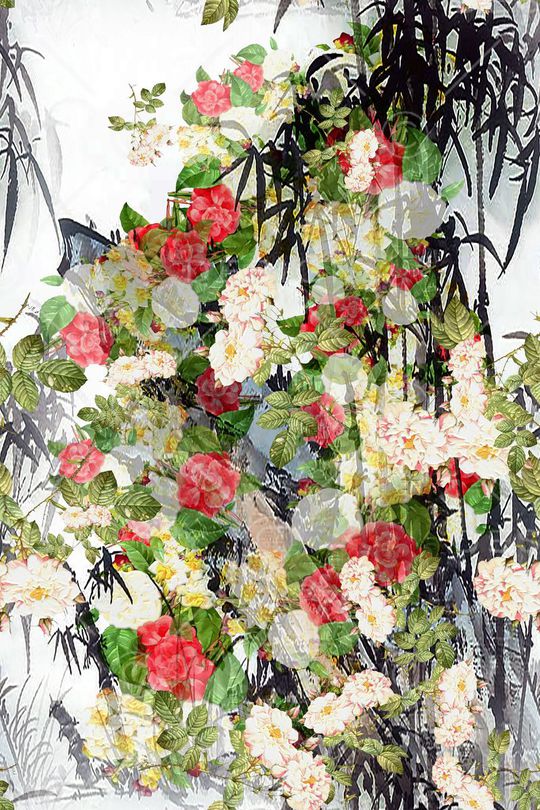 写意印花华亿平台图片