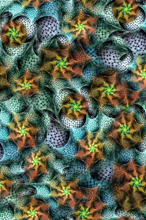 抽象炫光印花华亿平台图片