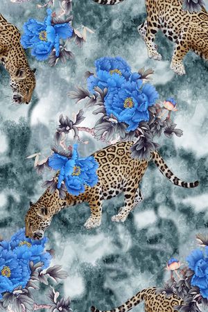 时尚大牌欧美风格印花华亿平台图片