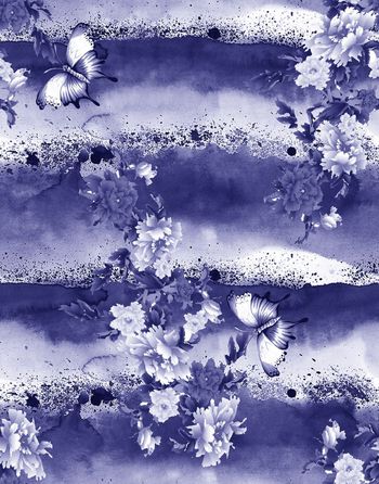 548840-抽象纹理青花图案