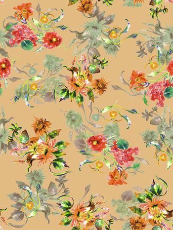 548861-手绘水彩花卉