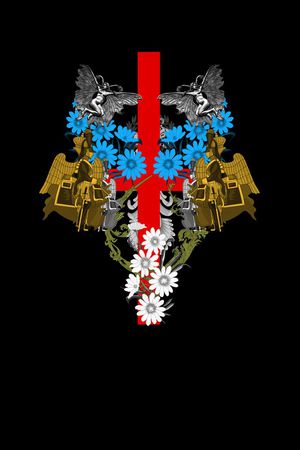 t恤华亿平台印花华亿平台图片