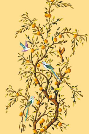 潮流时尚大牌印花华亿平台图片