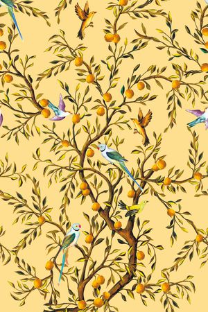 潮流时尚大牌印花华亿平台图片