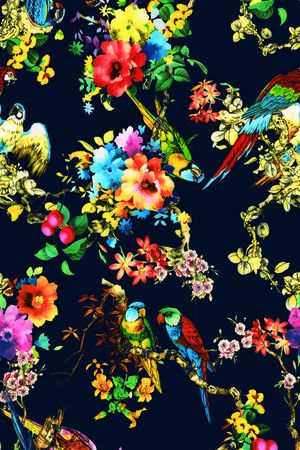 彩色印花华亿平台图片