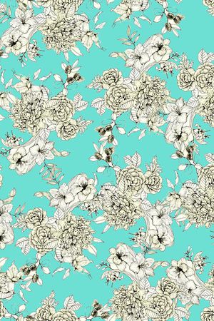 中国风印花华亿平台图片