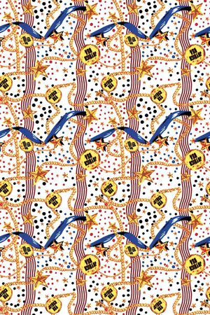 金属质感印花华亿平台图片