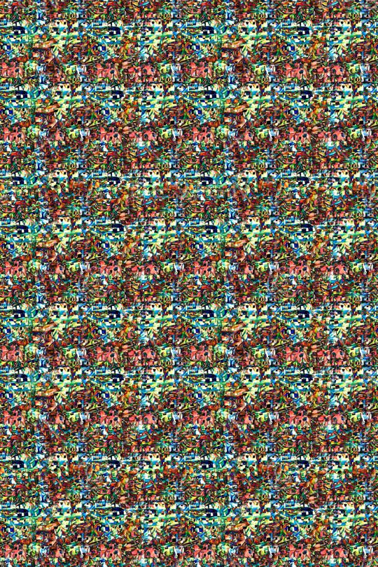 抽象印花华亿平台图片