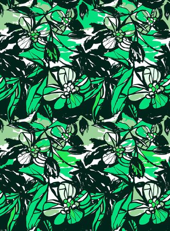 548995-最新流行随意涂花数码印花