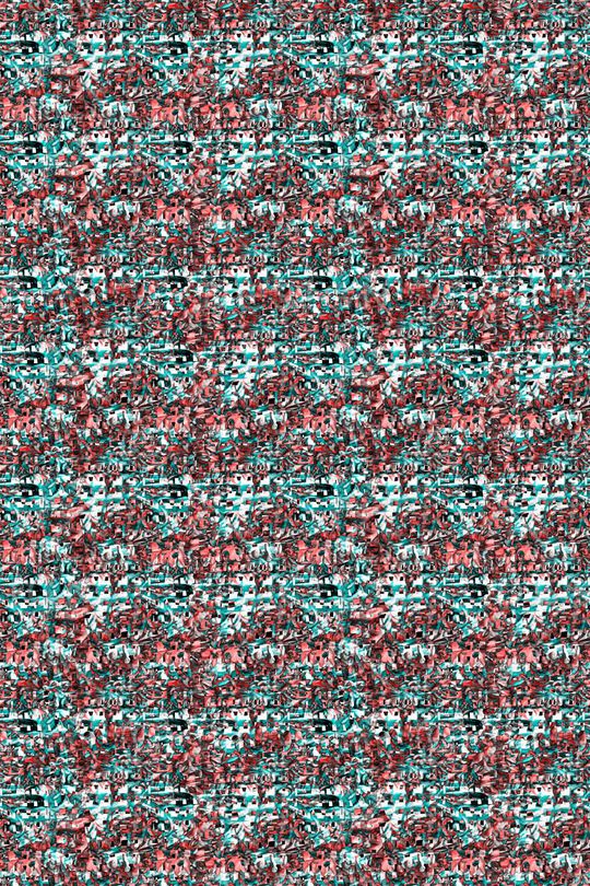 抽象印花华亿平台图片