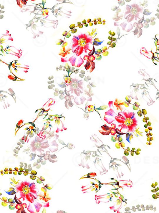 手绘印花华亿平台图片