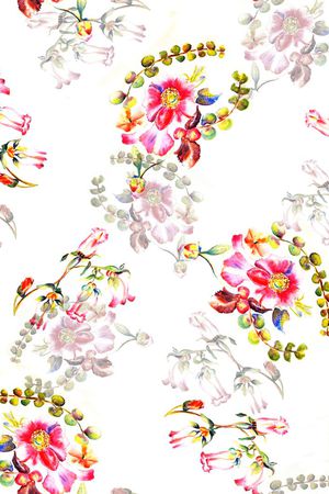 手绘印花华亿平台图片