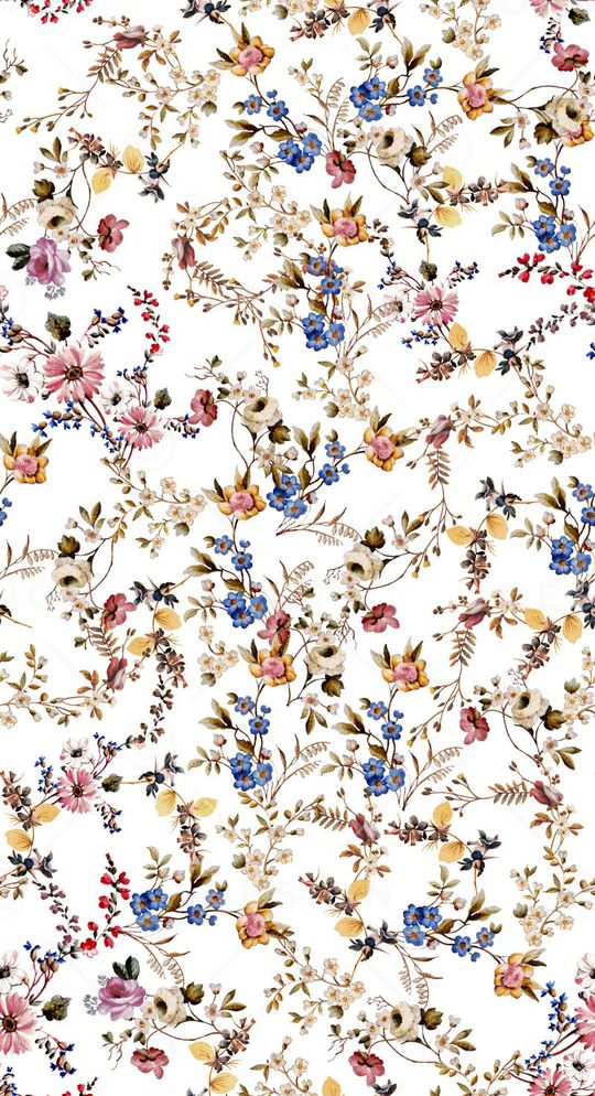 满版小花印花华亿平台图片