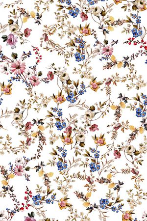 满版小花印花华亿平台图片