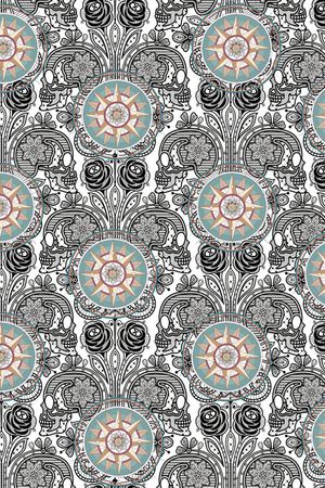 潮流时尚大牌印花华亿平台图片