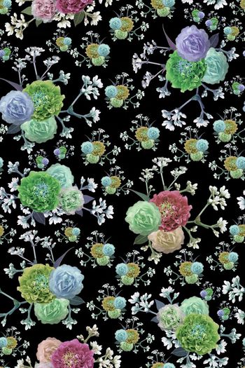 549203-田园风富贵花卉叶子