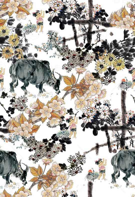 民族风印花华亿平台图片