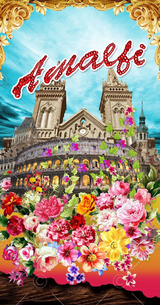 手绘印花华亿平台图片