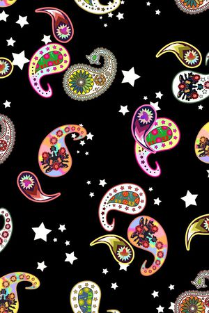 名族风印花华亿平台图片