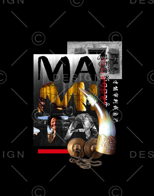 中国风印花华亿平台图片